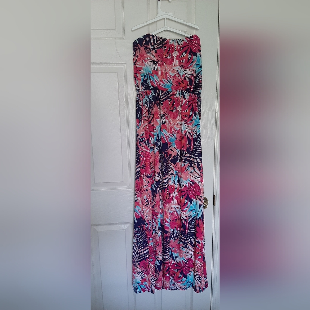Strapless dress, Large, multi colors
